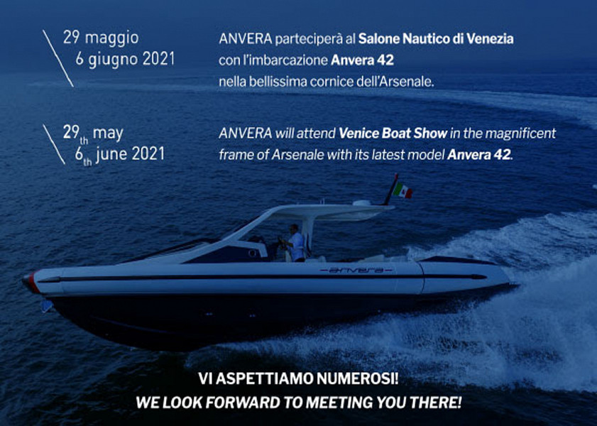 Anvera 42 al Salone Nautico di Venezia