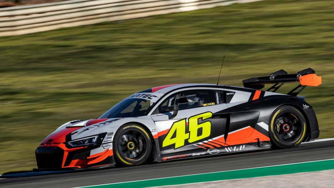 Valentino Rossi will race in the GT World Challenge Europe 2022