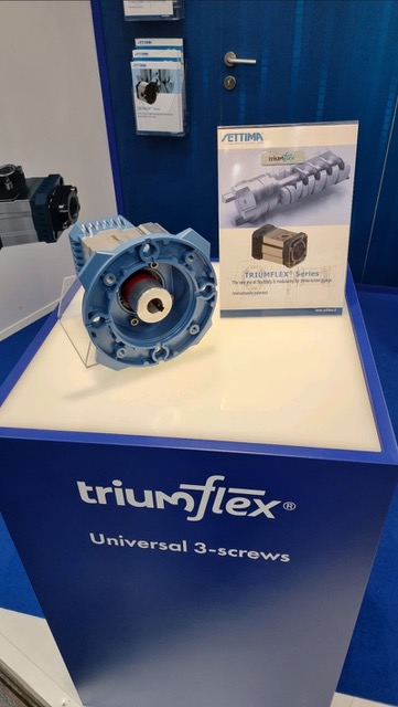 Settima Meccanica presents the new Triumflex pump.